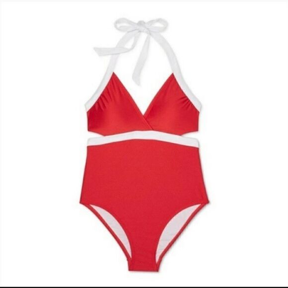 NWT KonaSol Contrast Cutout One Piece SzSmall - Picture 3 of 6